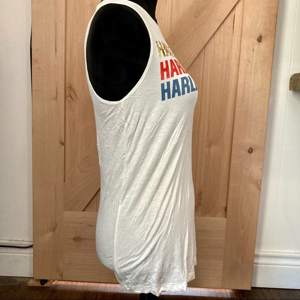 Harley-Davidson Women’s Sheer Ivory Tank Top NWT - Picture 5 of 10